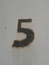 the house number