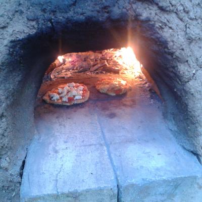 Pizzini im Ofen!