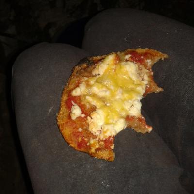 Pizzzaaaaaa! Pizzapizzapizzapizzapizza (und die war wirklich superlecker)